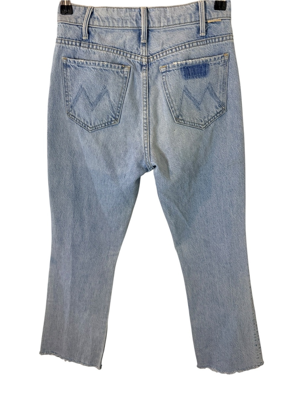 MOTHER The Hustler Ankle Fray Jeans 24 Home On The Range 100% Cotton - Picture 3 of 12